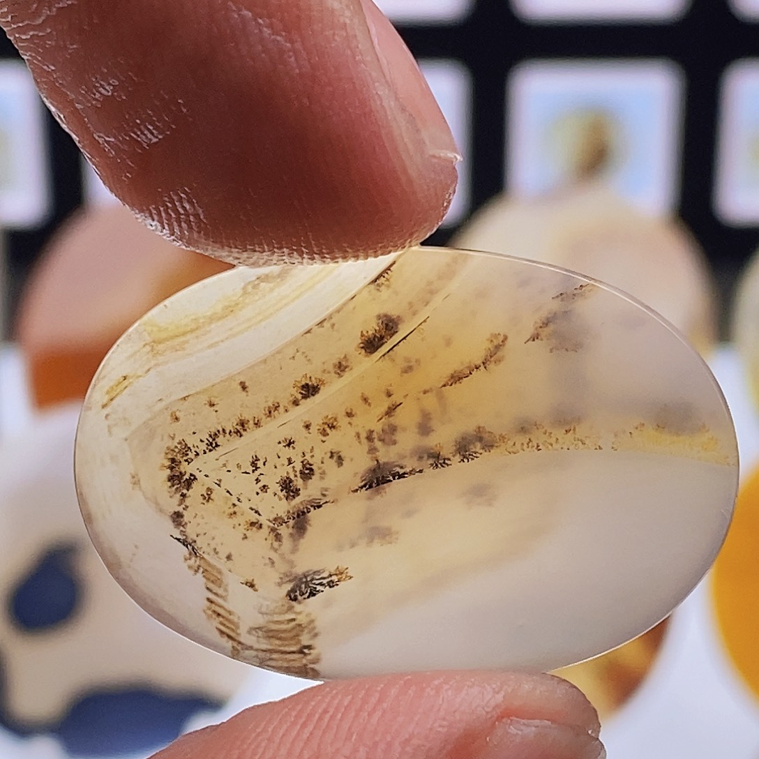 玛瑙/玉髓未镶嵌吊坠(不含链)714