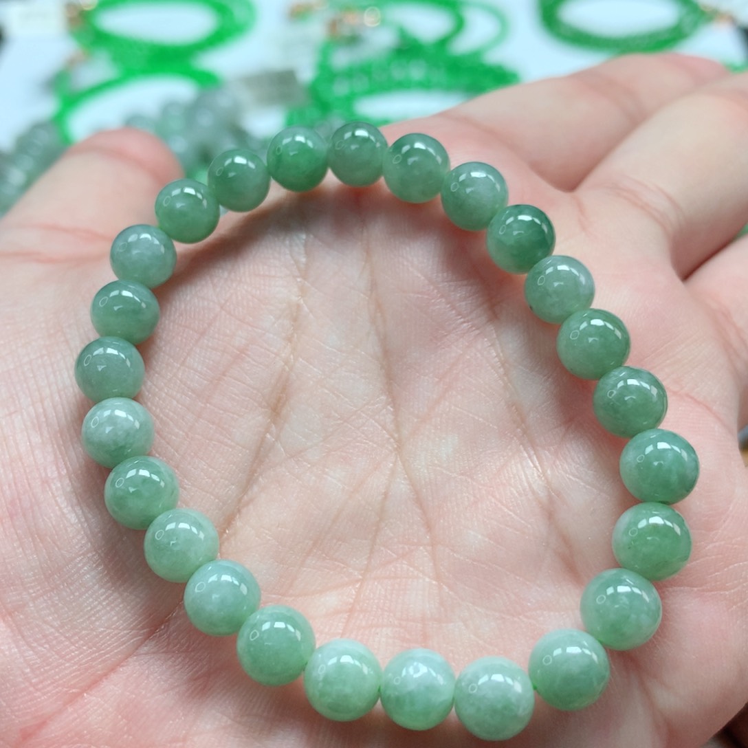 未镶嵌手链翡翠翡翠