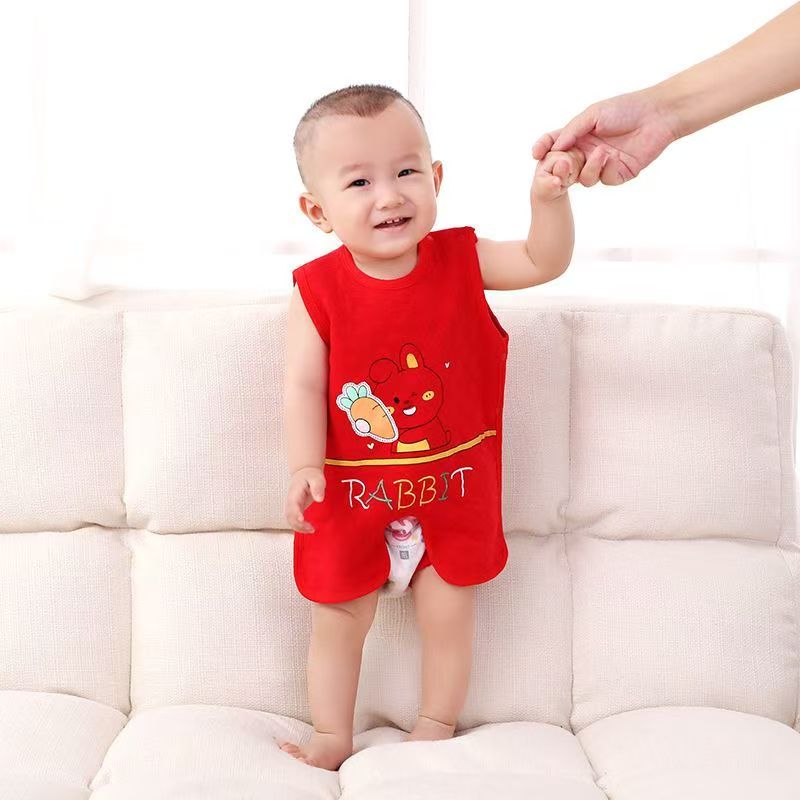 大红  鼠连脚肚兜