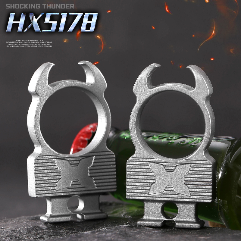 5178户外男女逃生edc车载破窗器开瓶器野营登山求生迷你防身工具