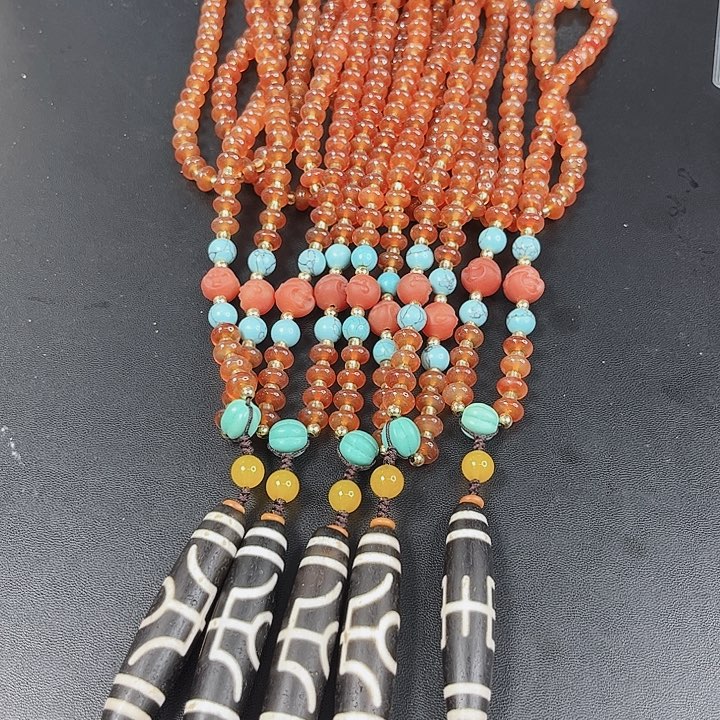 玛瑙项链未镶嵌T88贵人多样发其一