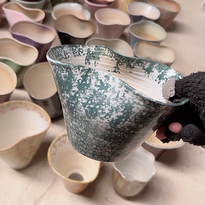 瓶口口19高14 景德镇陶瓷满29包邮