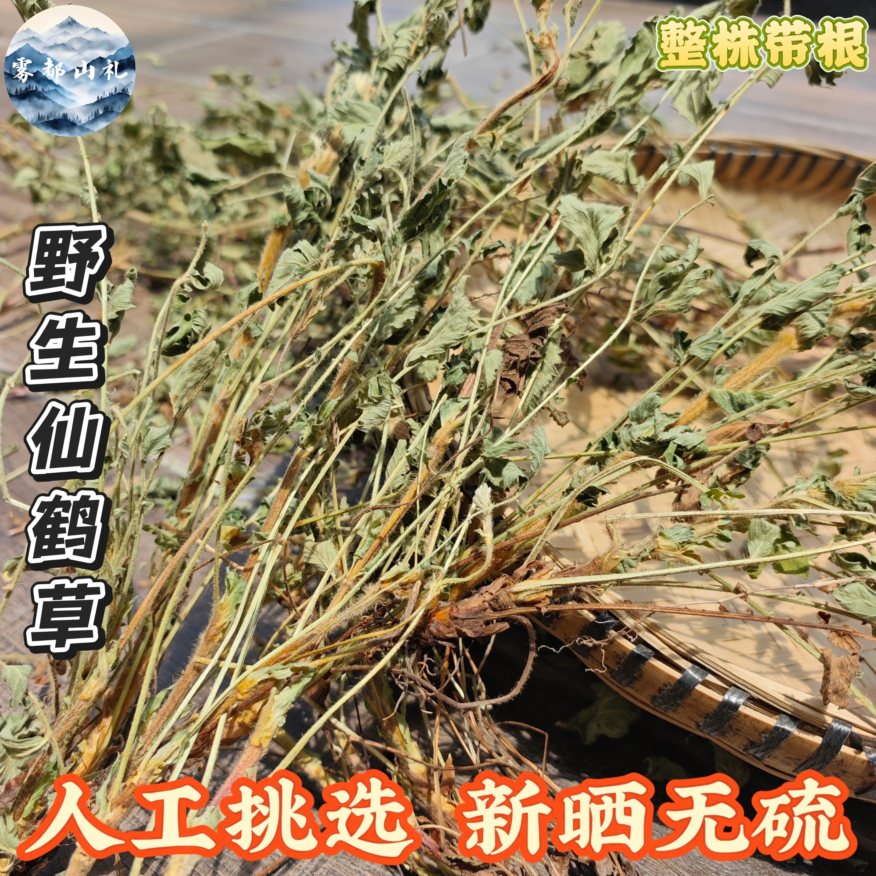 农家自采纯天然仙鹤草自然晒干天然龙芽草脱力草狼牙草