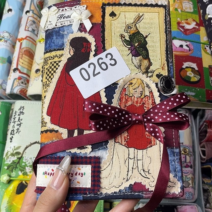 织绣A6 活页不加纸0263