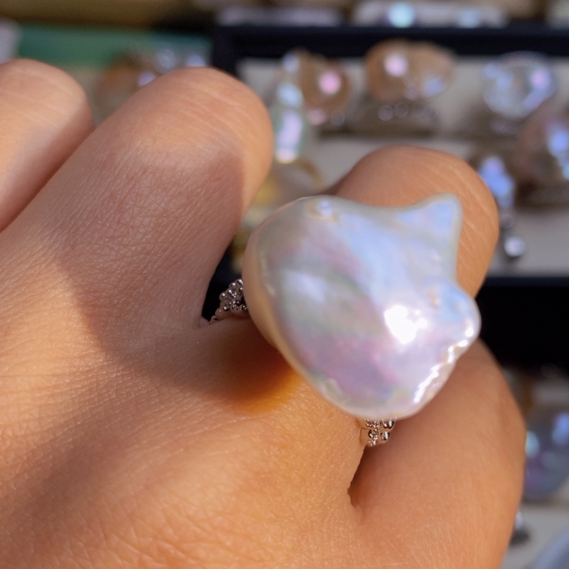 【闪购商品】淡水珍珠天然淡水珍珠合金