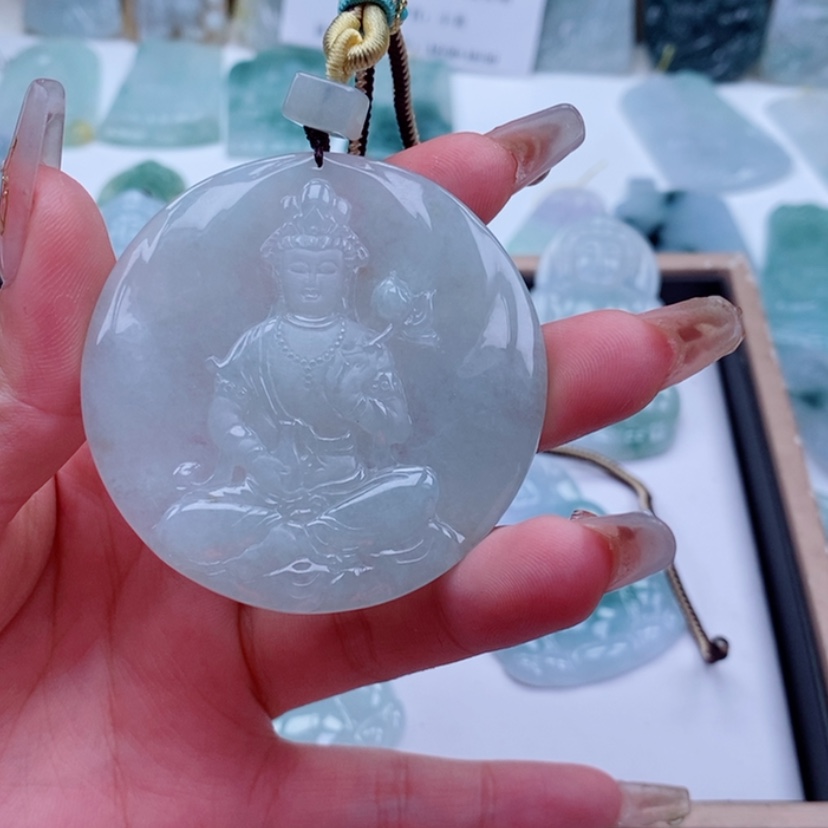 【闪购商品】颈饰未镶嵌翡翠猫**大
