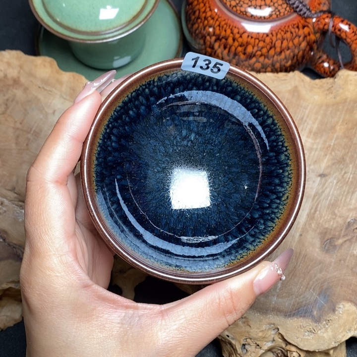 茶盏建窑建盏主人杯135