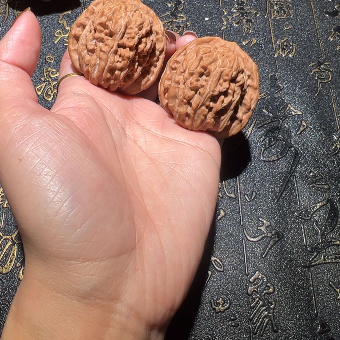 文玩核桃吊坠四座楼42手把件120