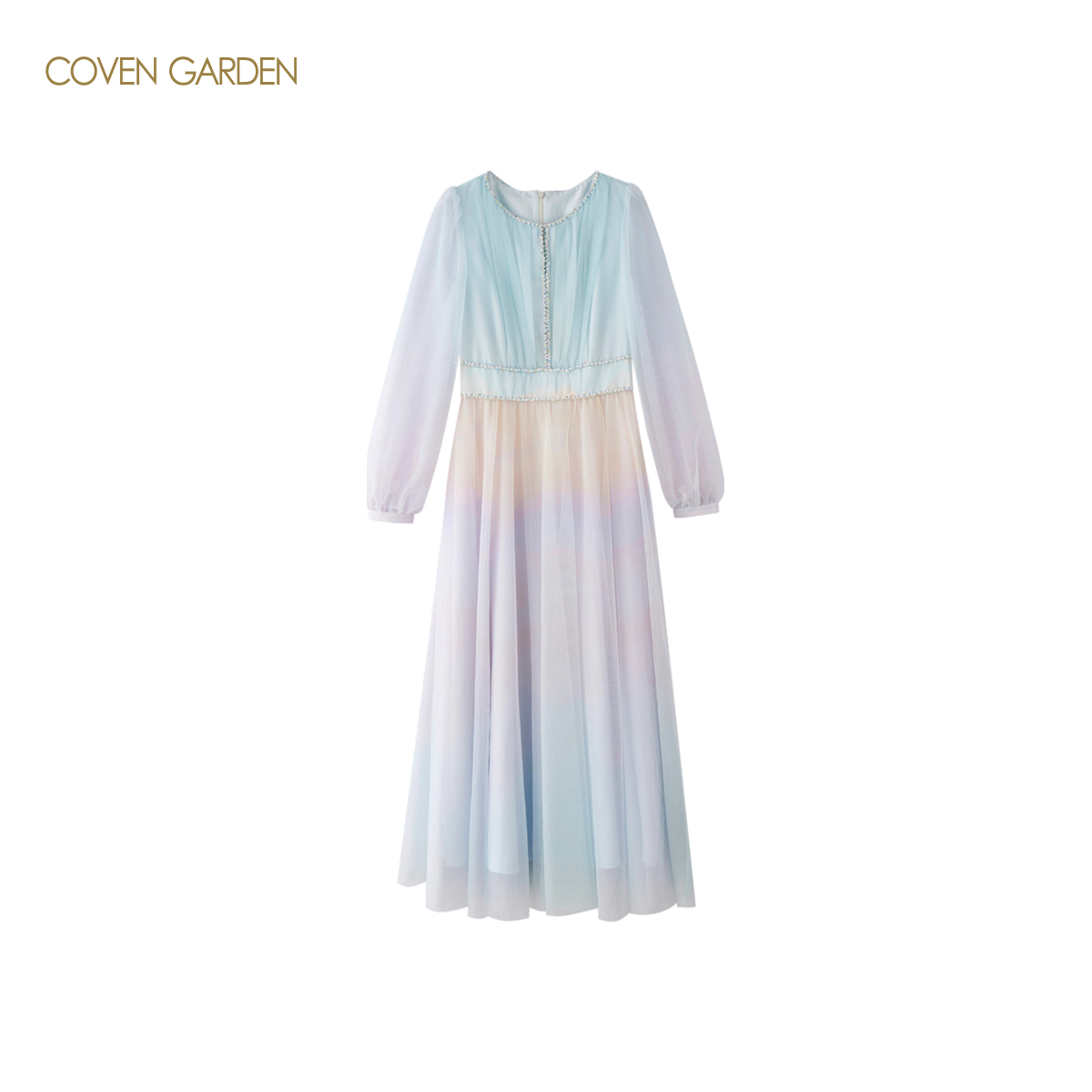 【哥文花园】细闪长袖网纱连衣裙CLA4081320