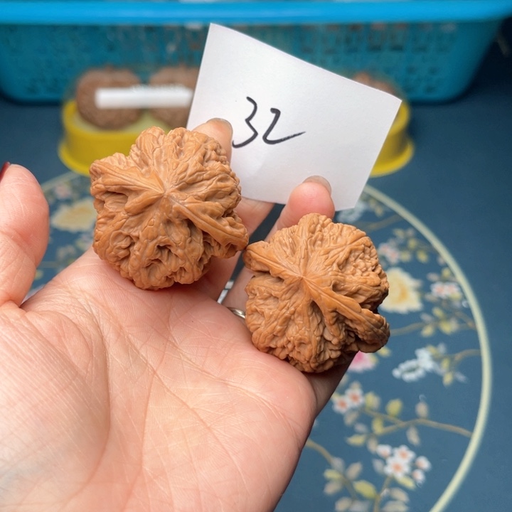 文玩核桃把件42大粗筋
