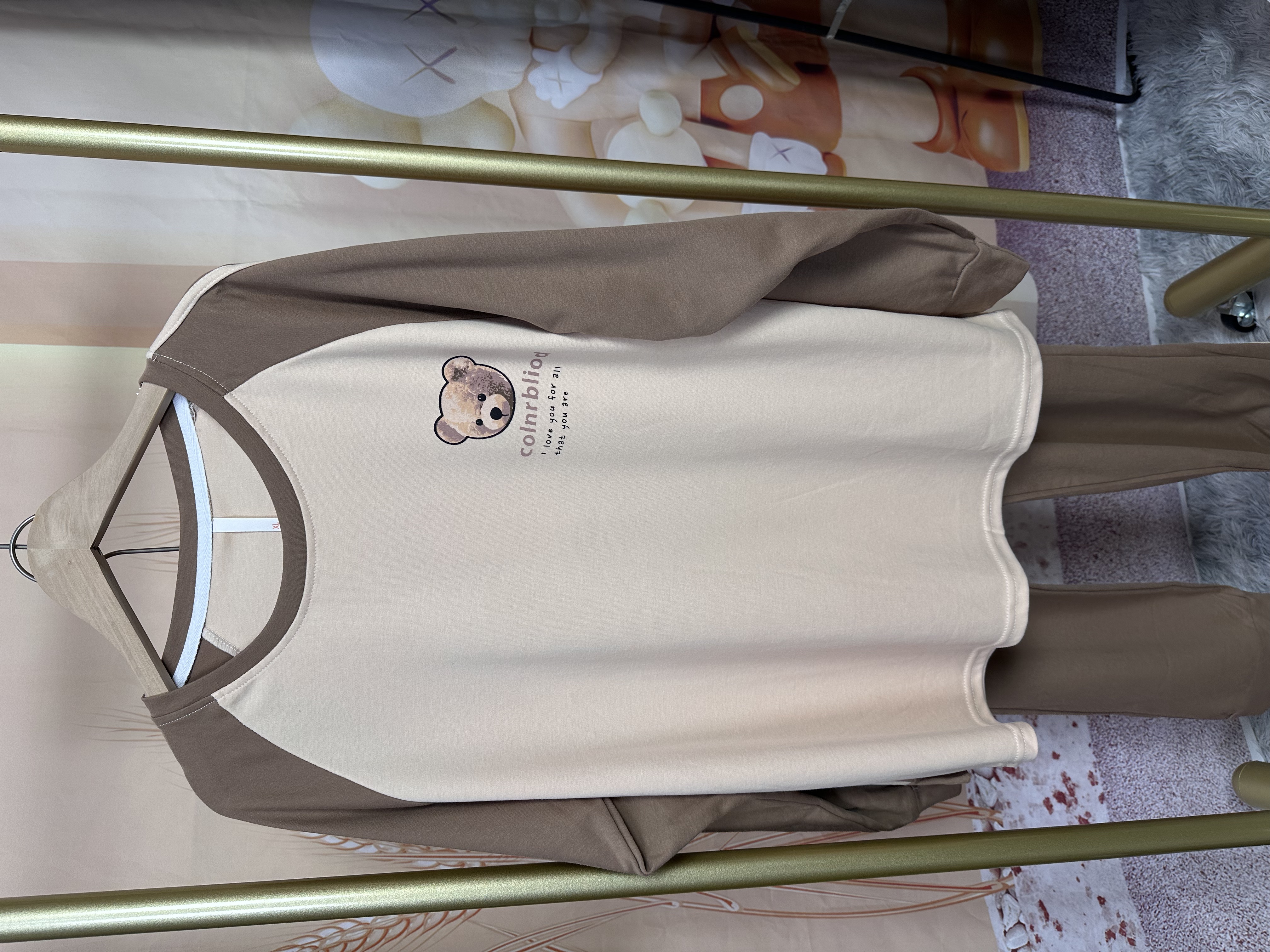 秋季新款2025年纯棉100%棉家居服套装长袖休闲圆领