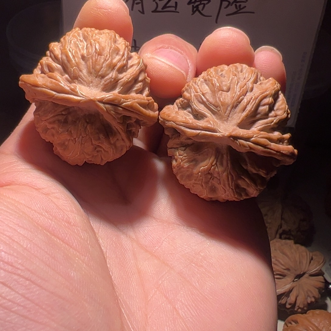 把件文玩核桃39尺全品金麒麟蓟县元宝