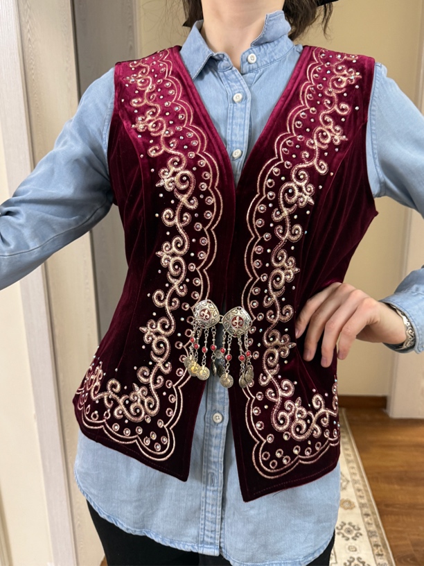 民族风设计款马甲