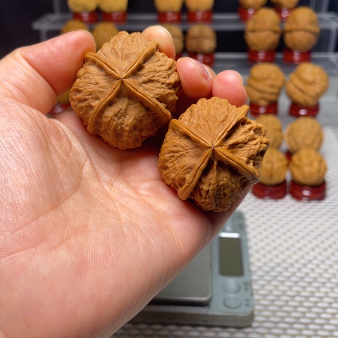 文玩核桃把件23乾隆印