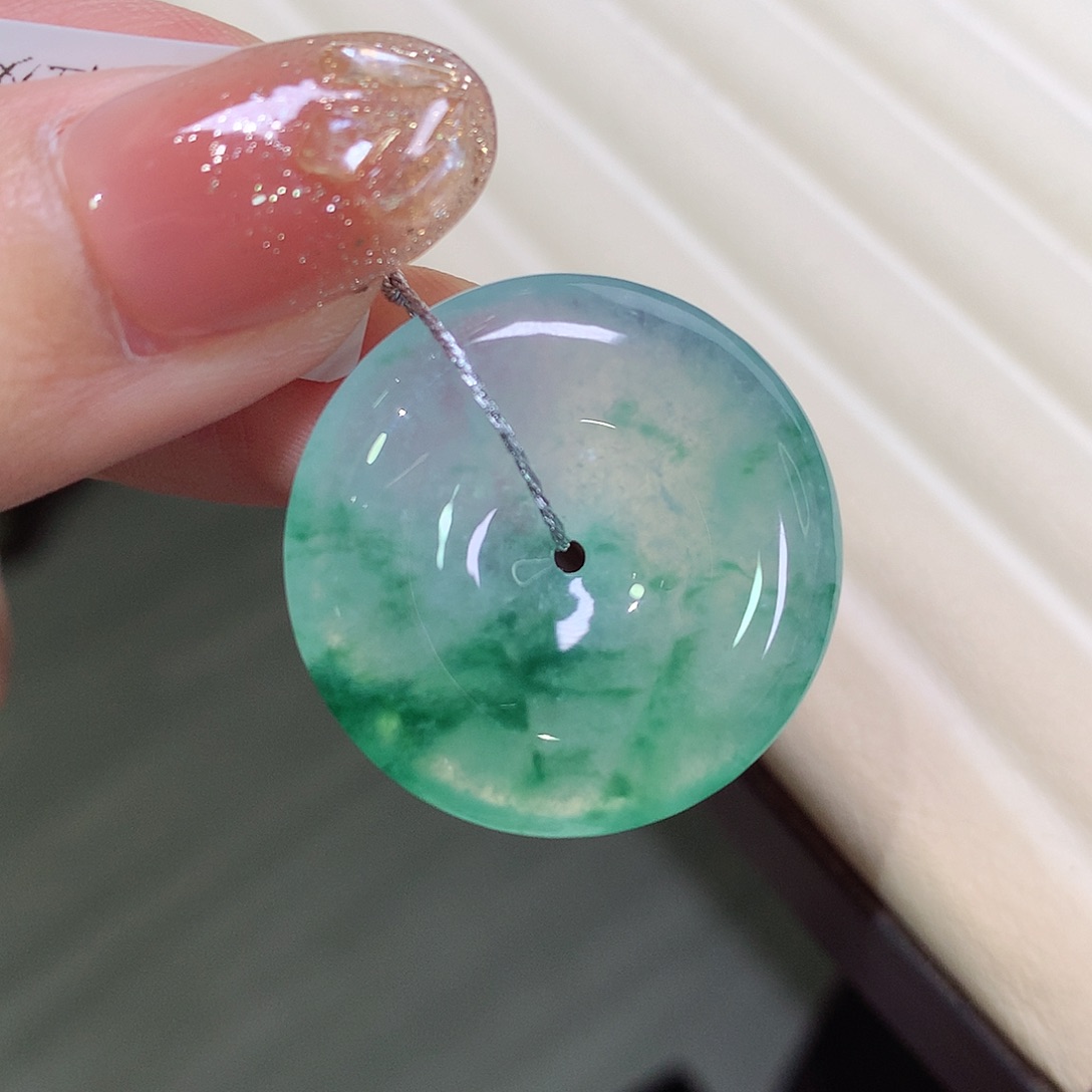 翡翠未镶嵌颈饰26.5-5.8