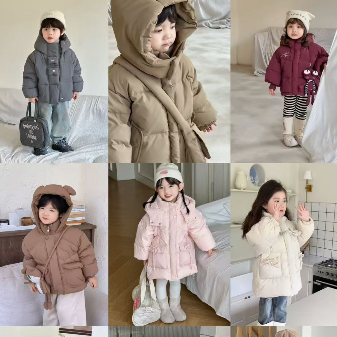 儿童防寒服儿童外套直播间扣号链接微瑕No退No换二
