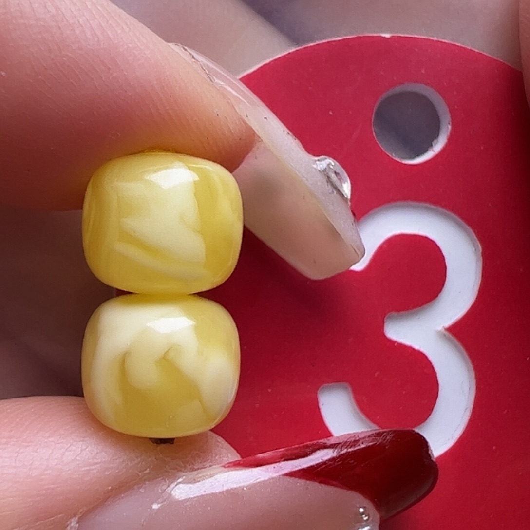 蜜蜡未镶嵌珠宝奇石8mm老型