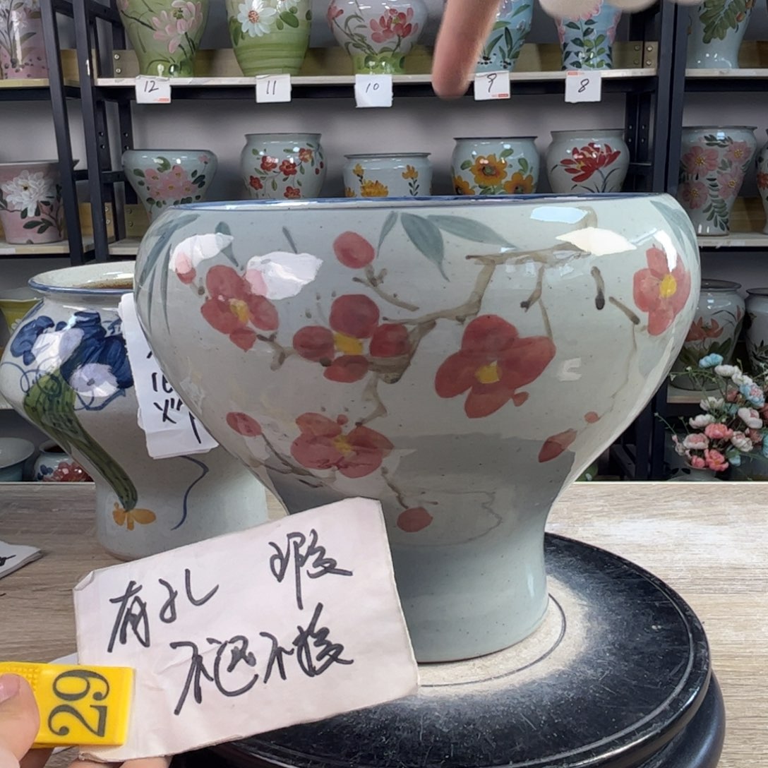 罐1tc景德镇陶瓷花盆