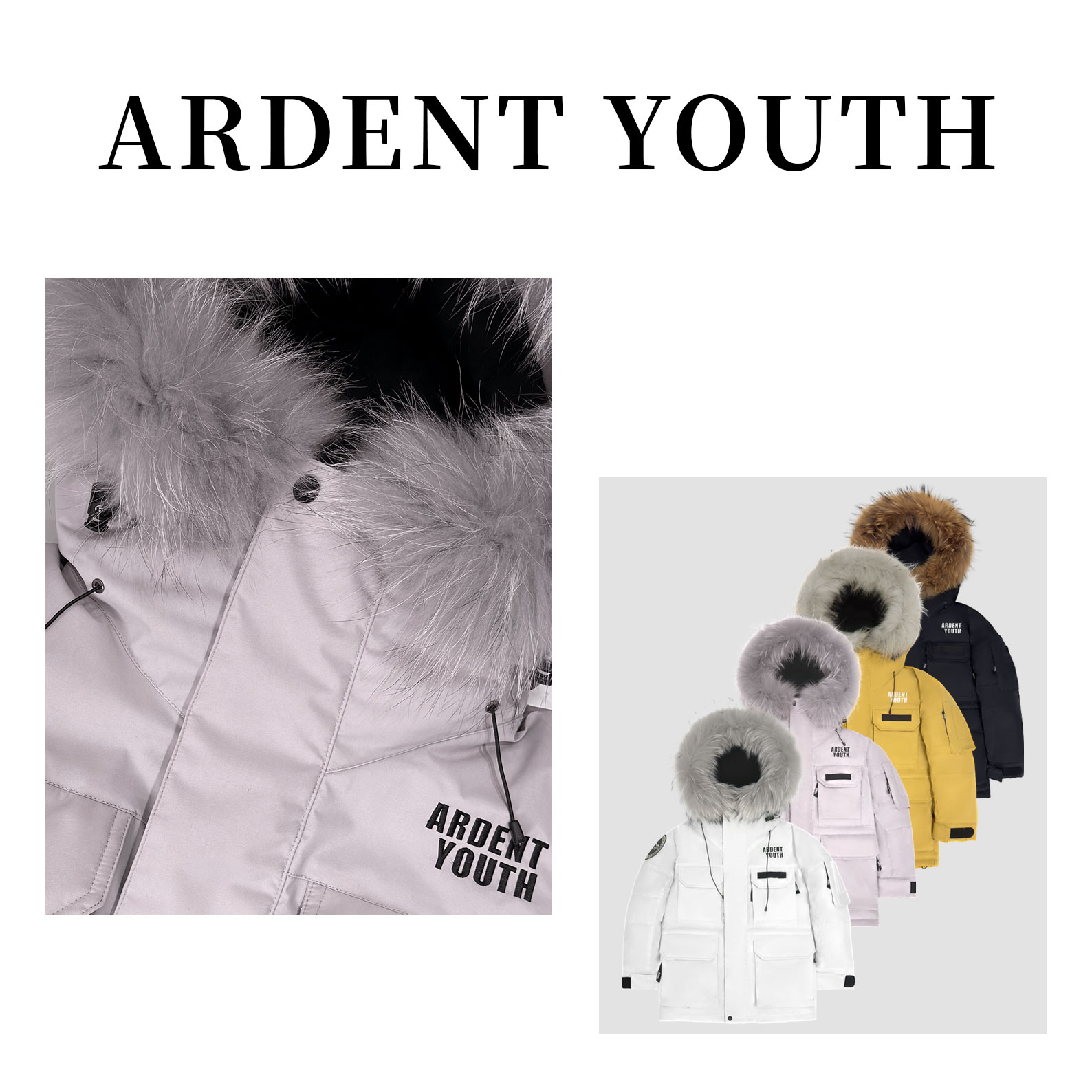 【小雅定制】95%白鸭绒派克服韩版休闲宽松加厚男女同款羽绒服