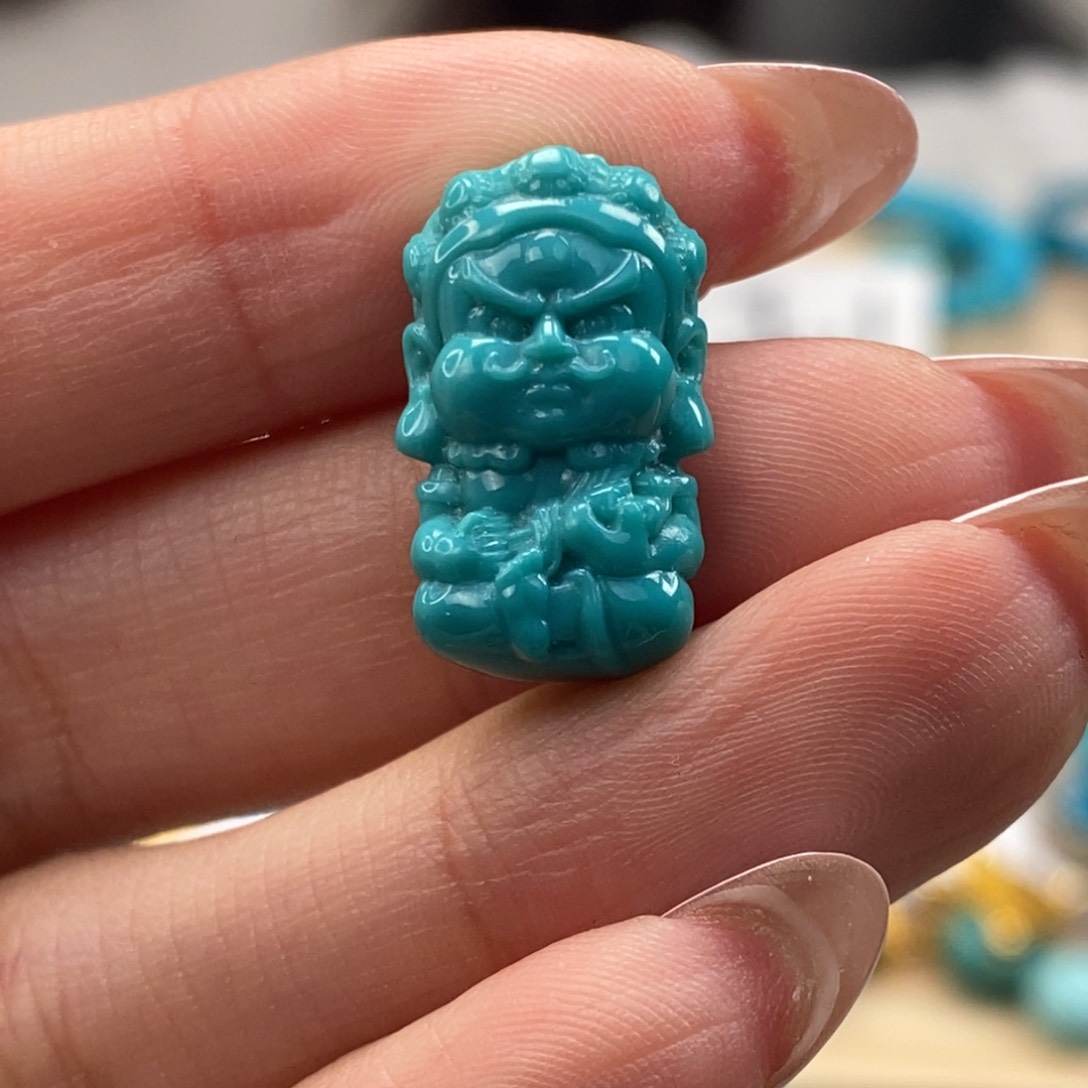 未镶嵌绿松石挂件