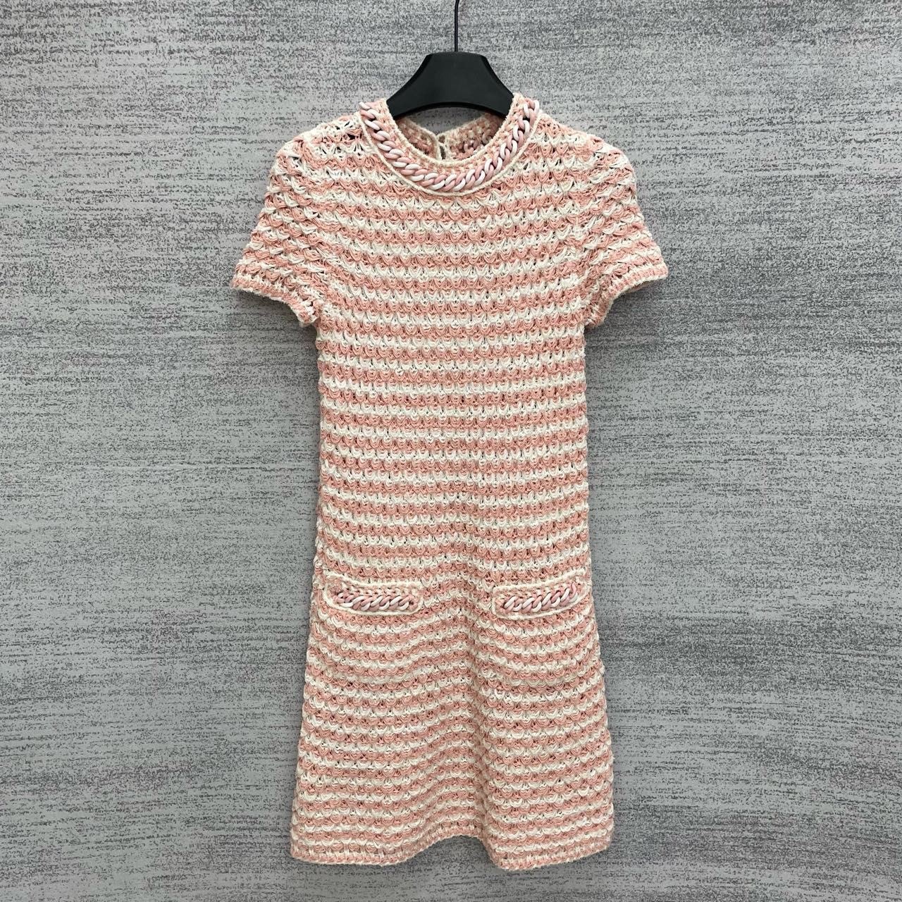 99新 Chanel/香奈儿 WX108675/针织连衣裙/尺码36