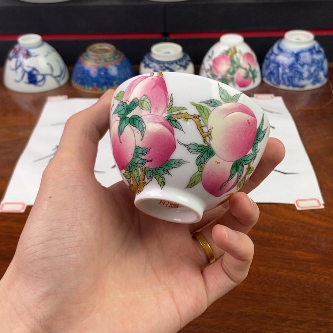 杯景德镇手绘陶瓷艺术