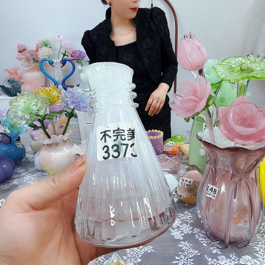 琉璃花瓶花器摆件艺术