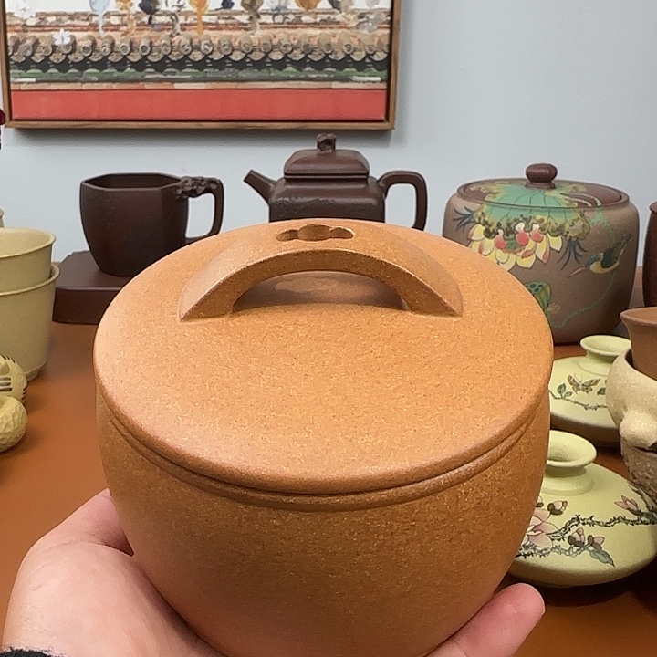 宜兴紫砂茶叶罐子