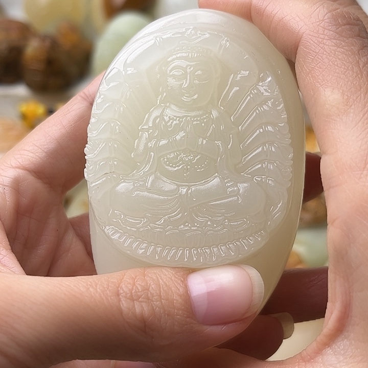 石材古青石不退换千手