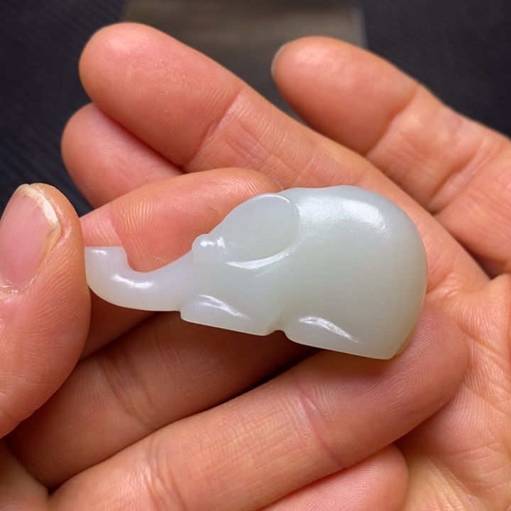 和田玉挂件未镶嵌见*山