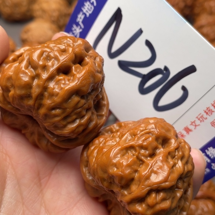 文玩核桃把件蛙蛙41尺