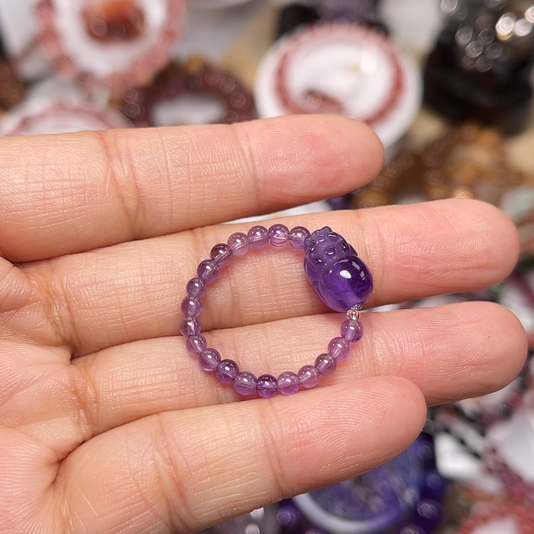 水晶未镶嵌颈饰多样性发一