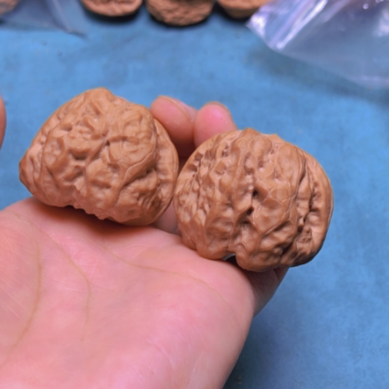 【闪购商品】核桃把件38.5蛤蟆头修边