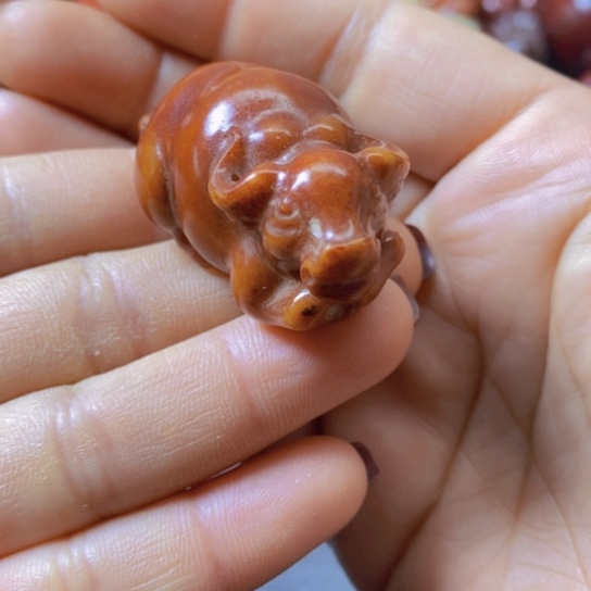 和田玉（糖玉）挂件未镶嵌