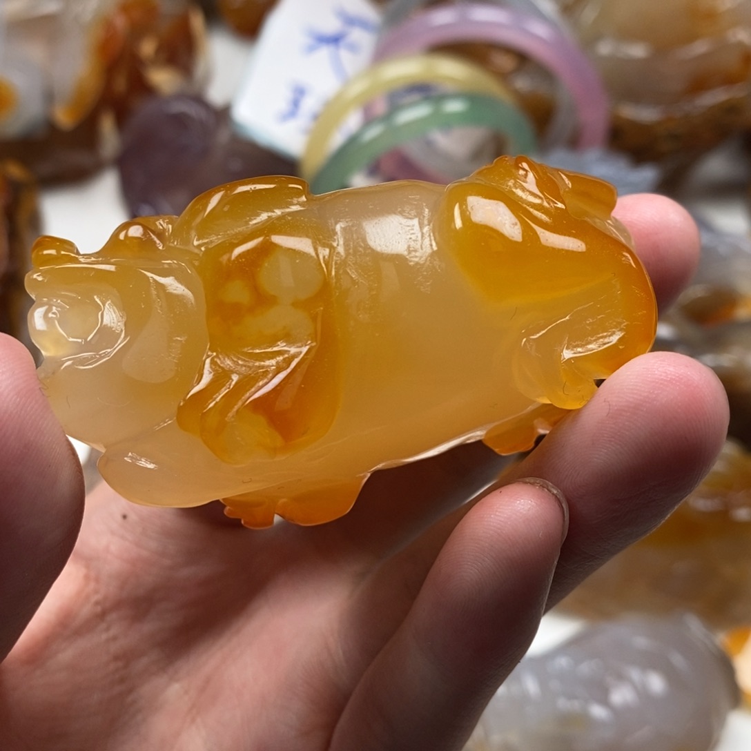 玛瑙/玉髓未镶嵌颈饰
