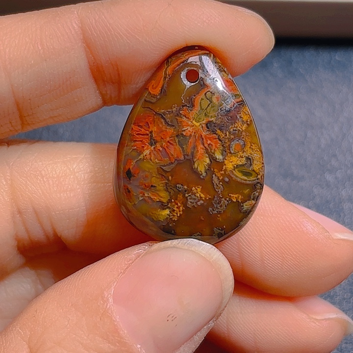 玛瑙/玉髓吊坠(不含链)未镶嵌