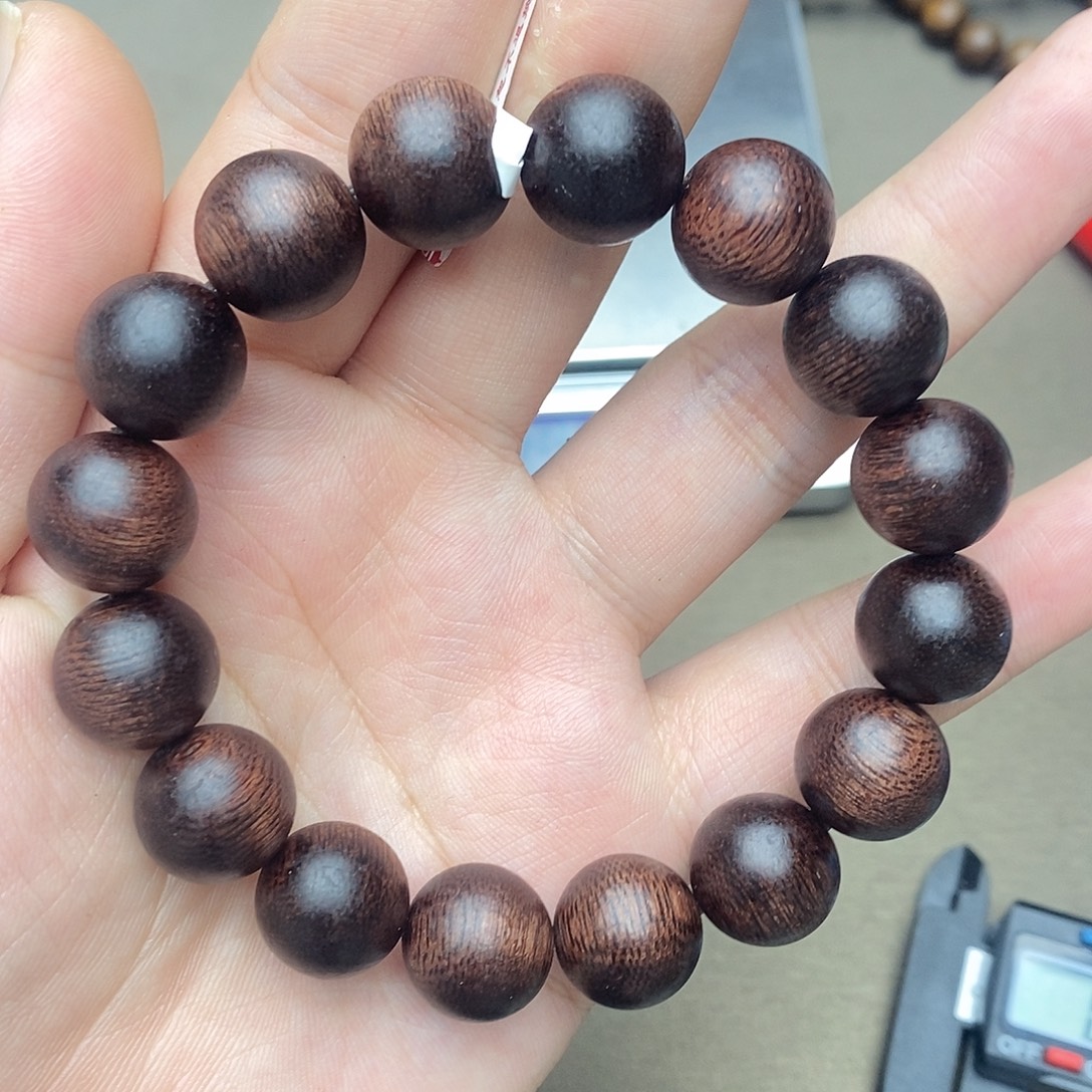 手串沉香文莱野生紫奇楠1001号