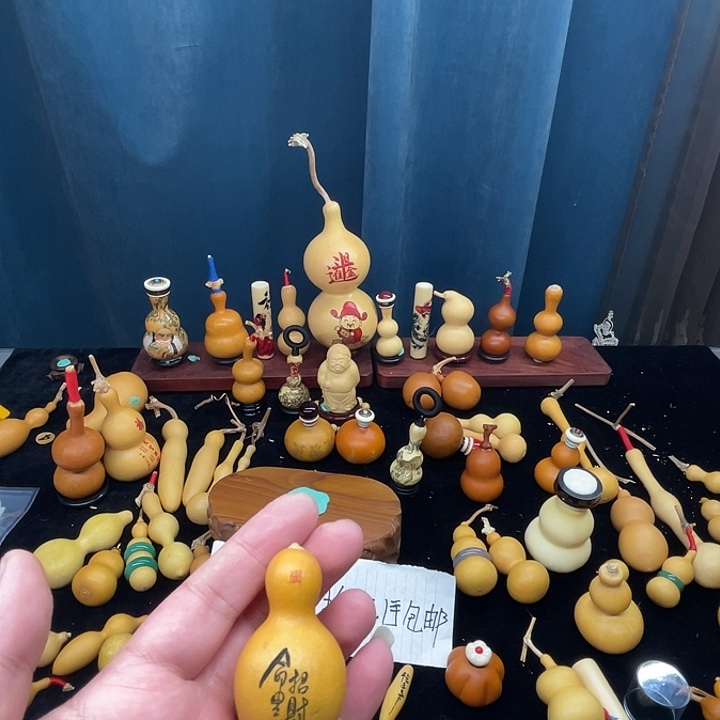 遇***缘鸡心瓶子葫芦手把