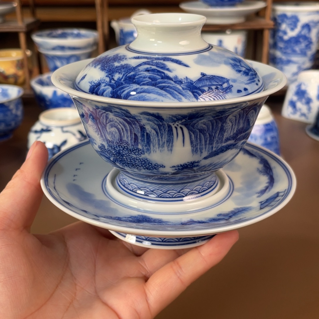 景德镇陶瓷手工手绘