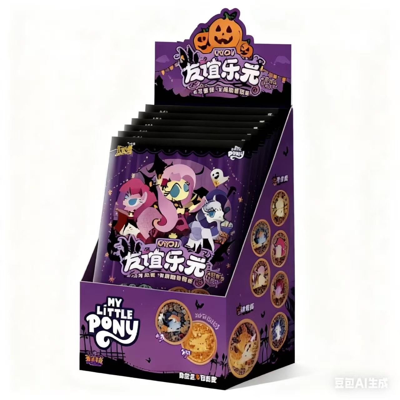 【平拆/玩法】小马宝莉双面糖果徽章友谊乐元可爱魔法第一弹（代拆）