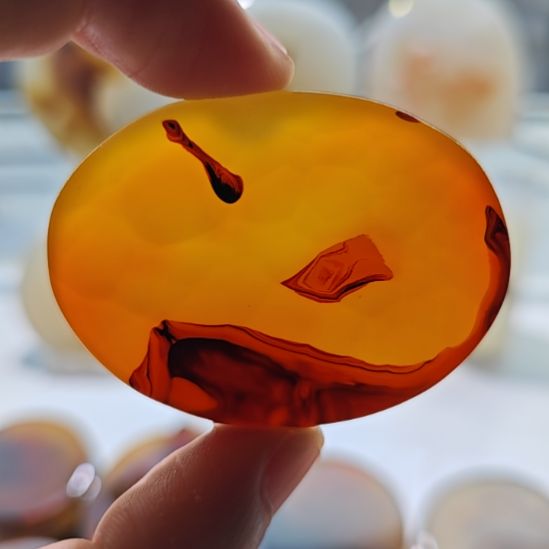 玛瑙/玉髓未镶嵌吊坠(不含链)19号