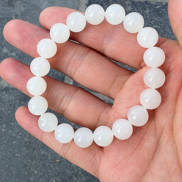 和田玉（白玉）未镶嵌手链