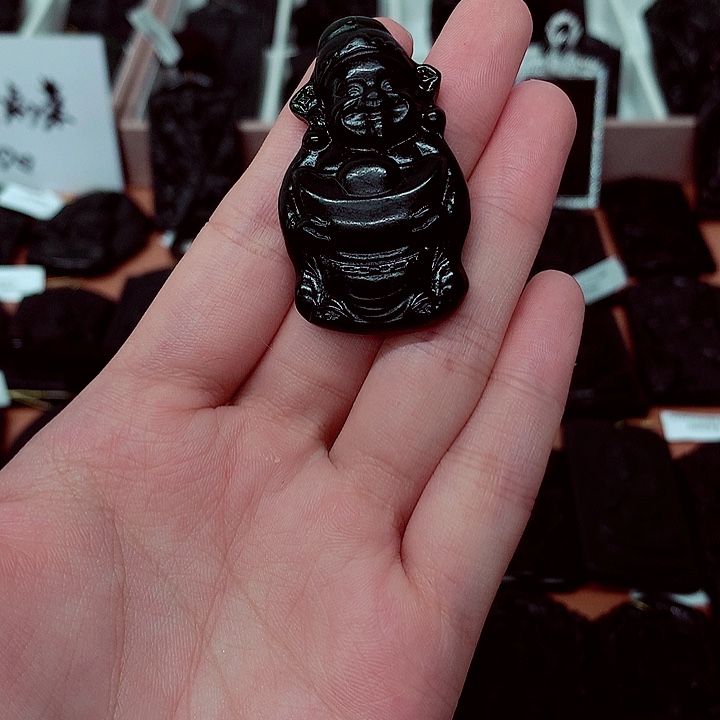颈饰未镶嵌翡翠天然a货钢琴黑特色题材挂件