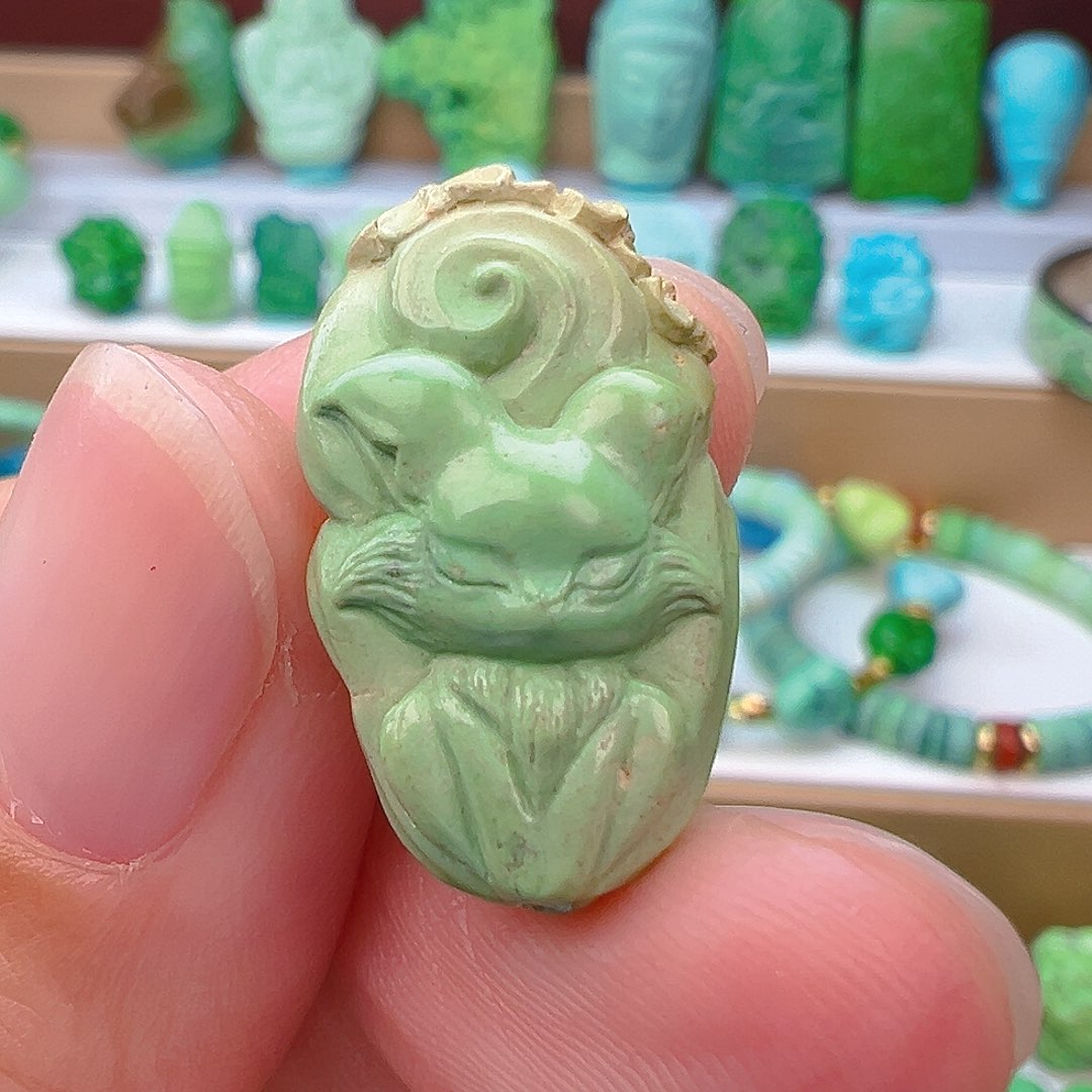 未镶嵌绿松石项链