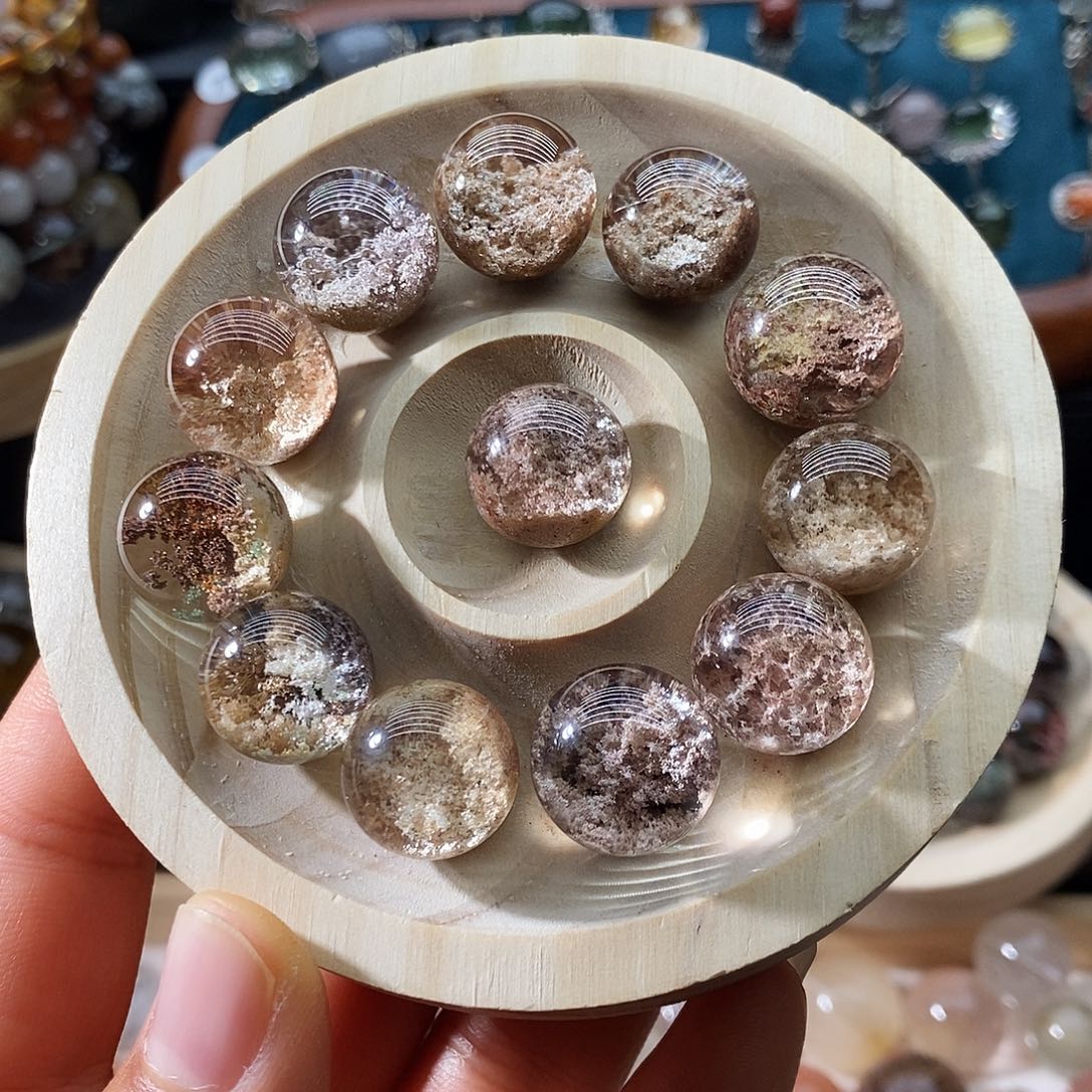 水晶珠宝半成品未镶嵌