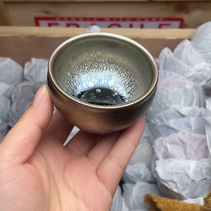 茶盏建窑建盏主人杯