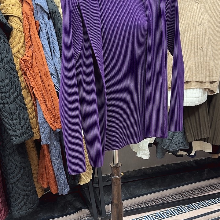 紫色外套不退不换