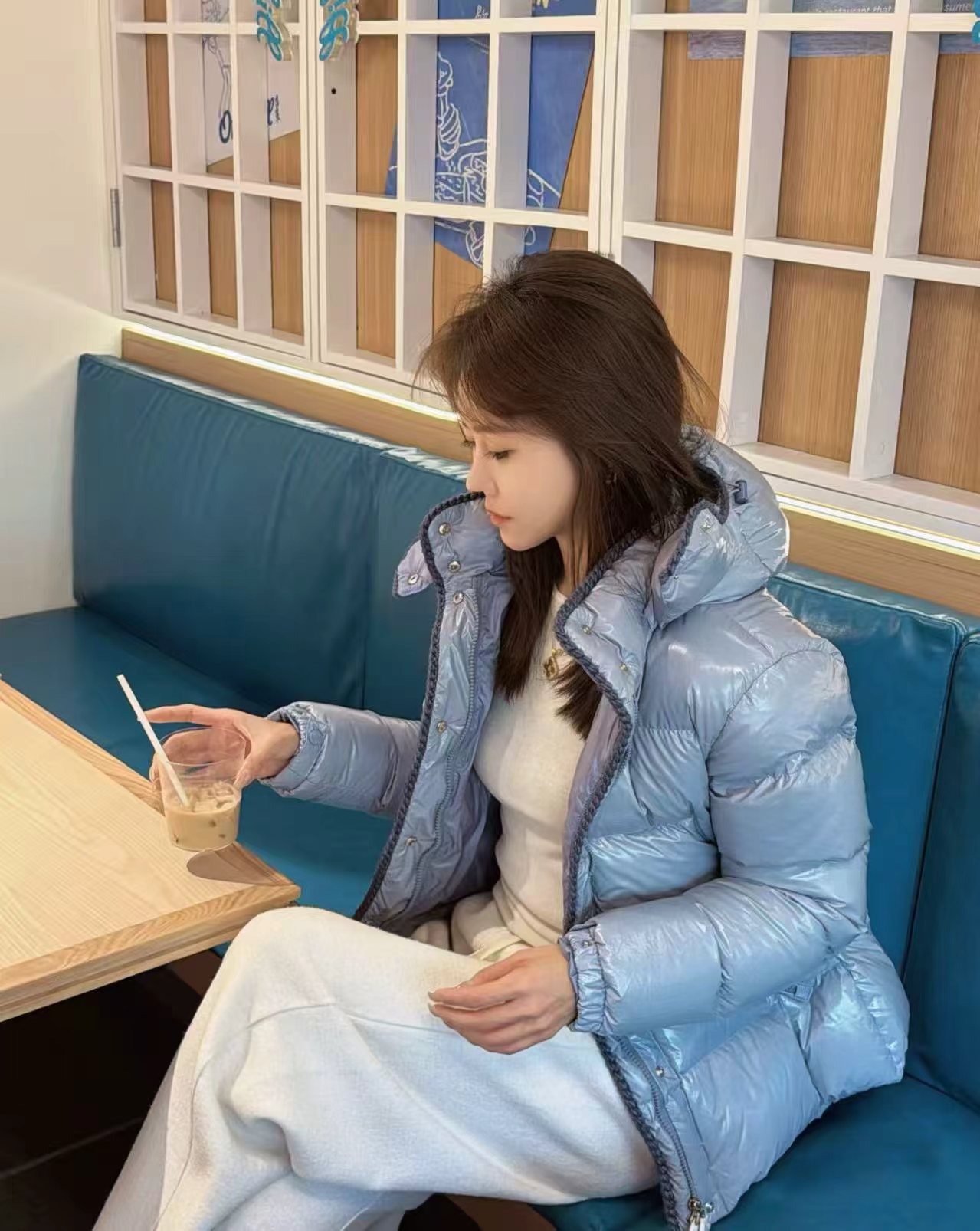 【小蒙】鹅绒连帽外套女款006