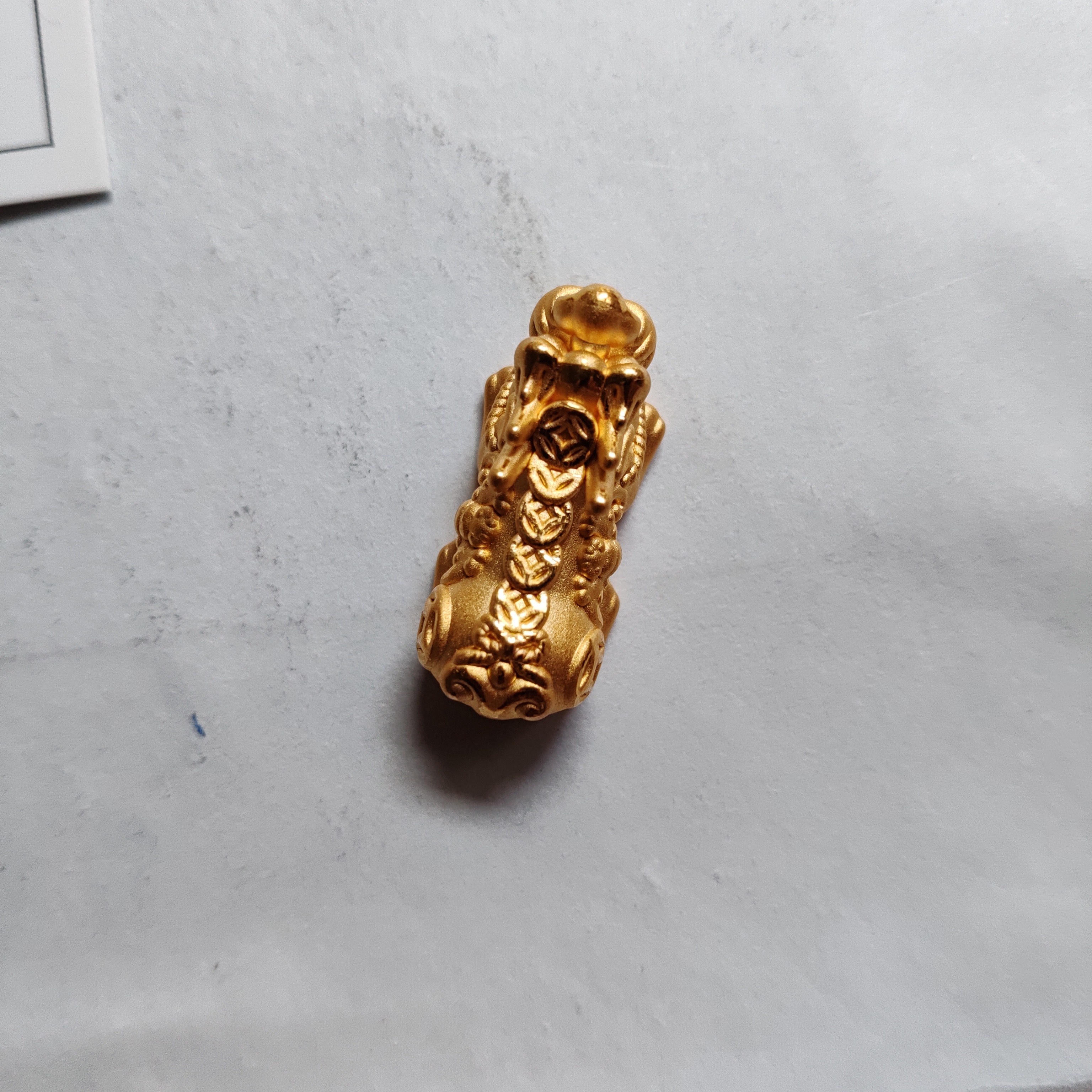 金元宝足金999貔貅珠子首饰