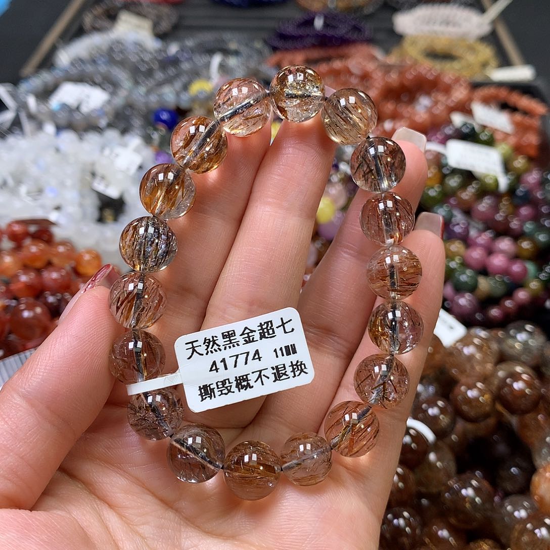 水晶手链未镶嵌，